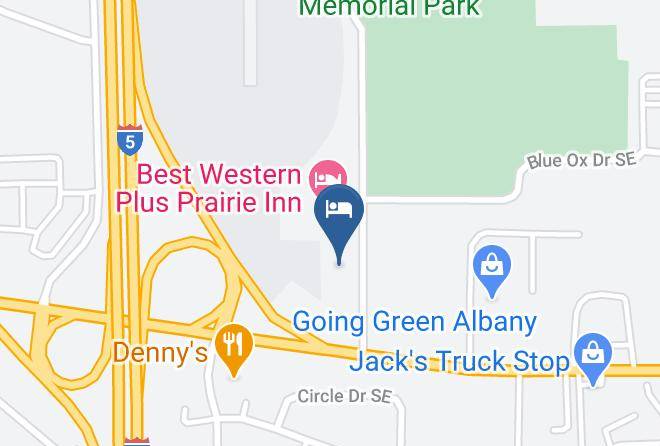 Linn - Rodeway Inn Albany Maps