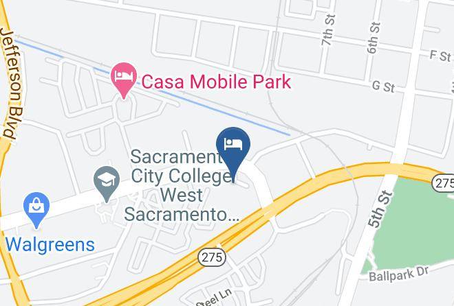 Yolo - Quality Inn Sacramento Maps