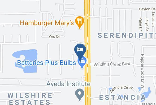 Pinellas - Rodeway Inn Clearwater Dunedin Maps