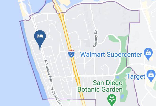 San Diego - Rodeway Inn Encinitas North Maps