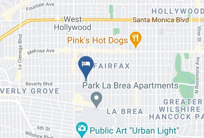 Los Angeles - Surestay Hotel By Best Western Beverly Hills Maps