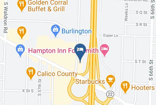 Sebastian - Rodeway Inn Fort Smith I 40 Maps