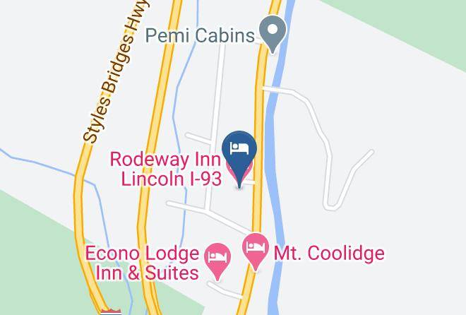 Rodeway Inn Lincoln I 93 Map