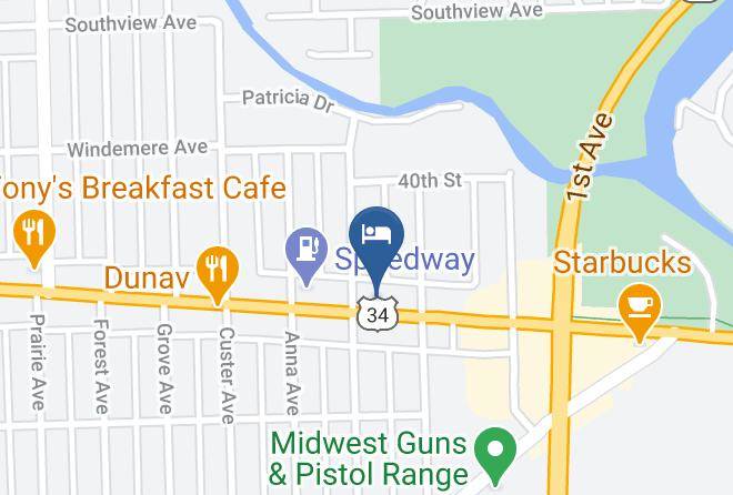Cook - Rodeway Inn Lyons La Grange Maps