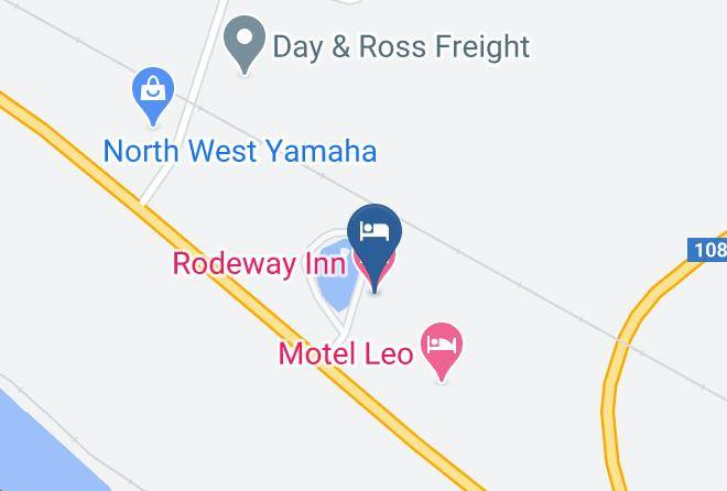 Madawaska - Rodeway Inn Grand Falls Maps