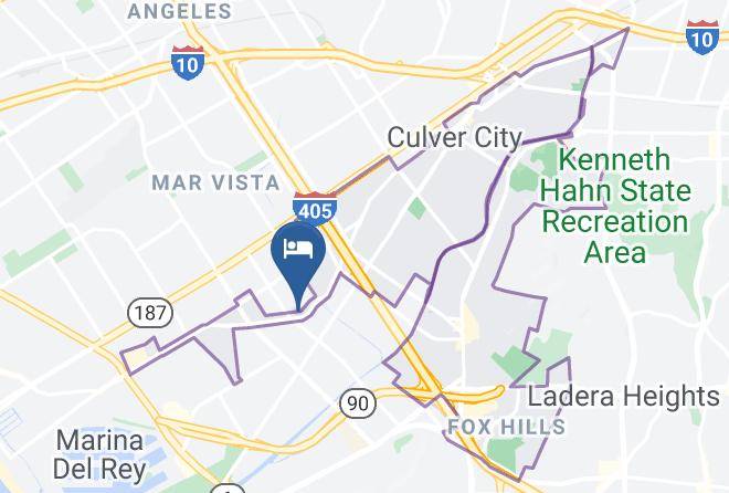 Los Angeles - Rodeway Inn Near Venice Beach Maps