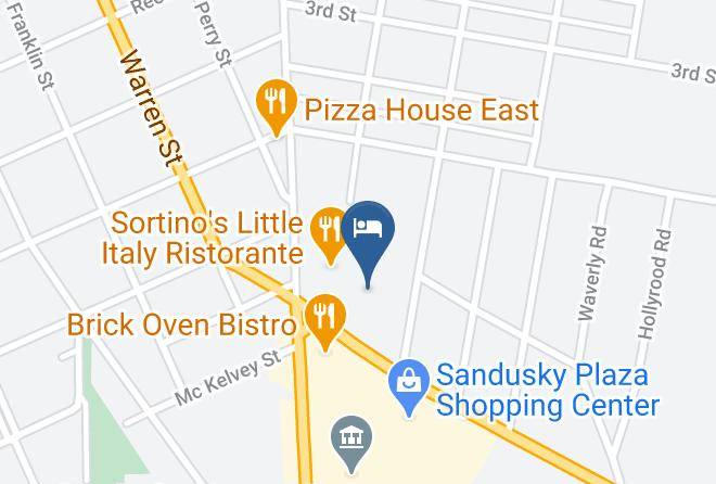 Erie - Rodeway Inn North Sandusky Maps