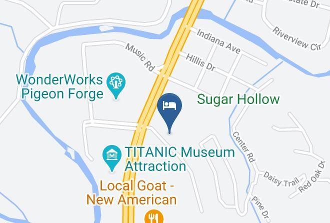 Sevier - Apple Valley Inn Pigeon Forge Maps