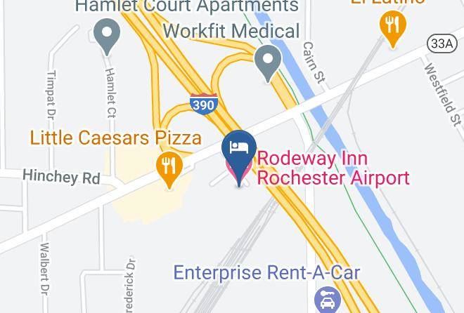 Monroe - Rodeway Inn Rochester Airport Maps