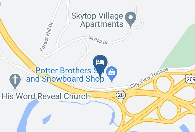 Ulster - Rodeway Inn Skytop Maps