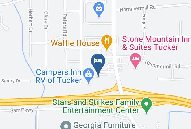 Dekalb - Rodeway Inn Stone Mountain Maps
