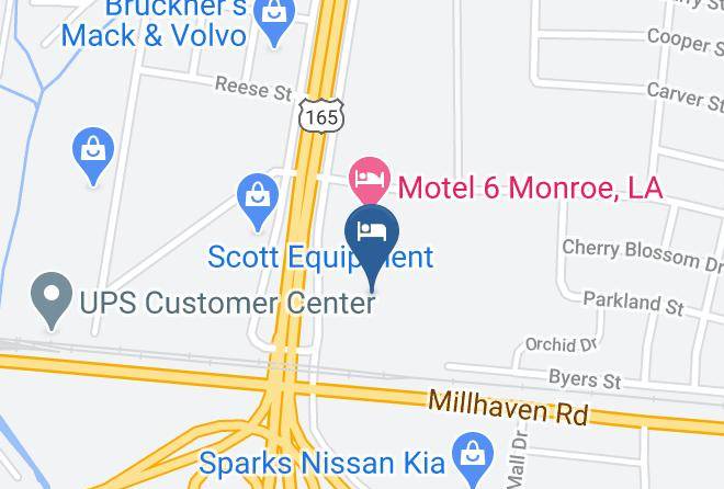 Ouachita Par - Rodeway Inn & Suites And Conference Center Maps