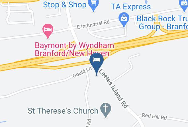 New Haven - Rodeway Inn & Suites Branford Guilford Maps