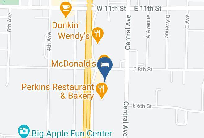 Buffalo - Rodeway Inn & Suites Hotel Kearney Maps