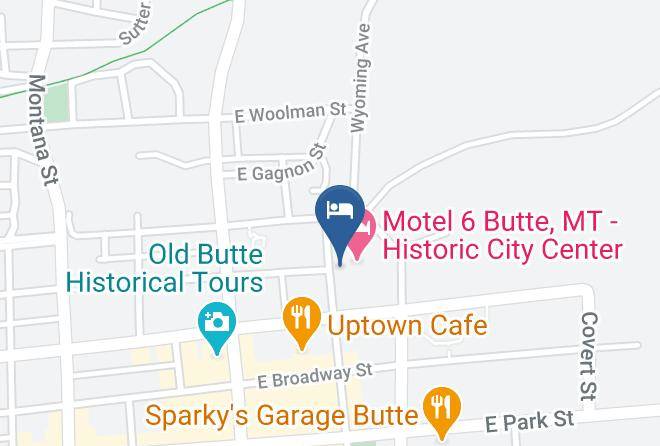 Silver Bow - Rodeway Inn & Suites Capri Maps