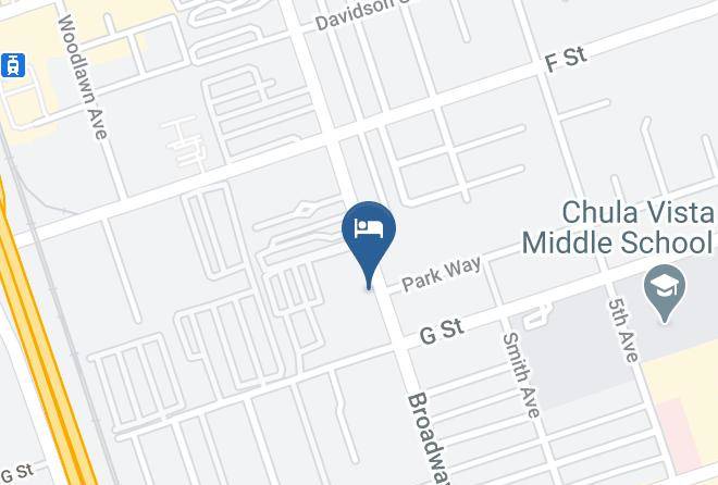 San Diego - Rodeway Inn & Suites Chula Vista San Diego South Maps