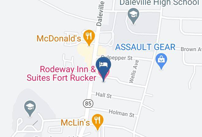 Dale - Rodeway Inn & Suites Fort Rucker Maps
