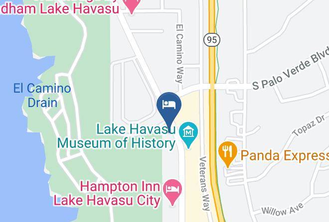 Mohave - Rodeway Inn & Suites Lake Havasu City Maps
