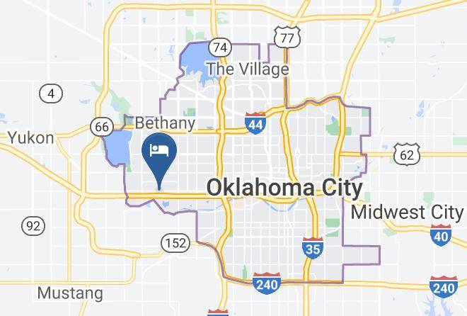 Oklahoma - SureStay By Best Western Oklahoma City West Maps