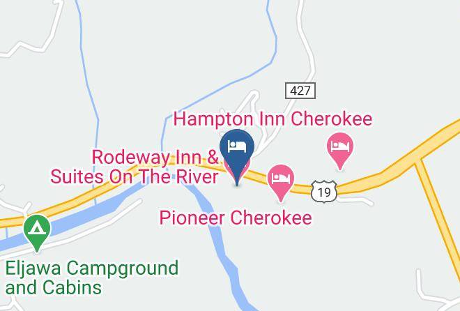 Swain - Rodeway Inn & Suites On The River Maps