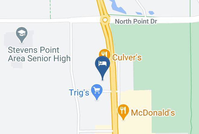 Portage - Rodeway Inn & Suites Maps