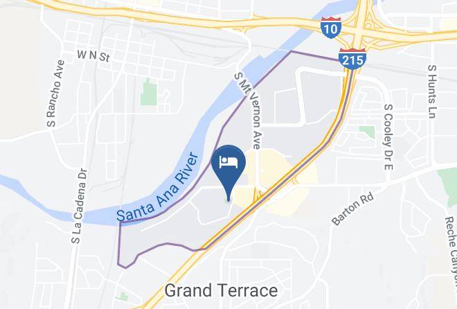 San Bernardino - Rodeway Inn & Suites Maps
