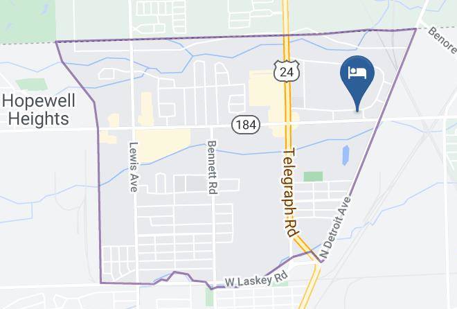 Lucas - Quality Inn Alexis Rd Maps