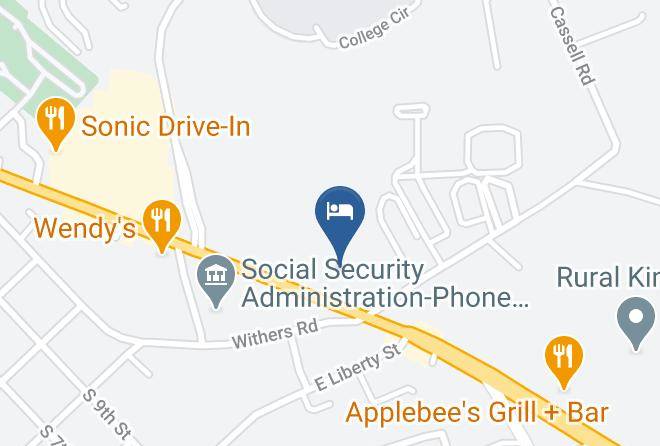Wythe - Rodeway Inn Wytheville Near I 77 And I 81 Maps