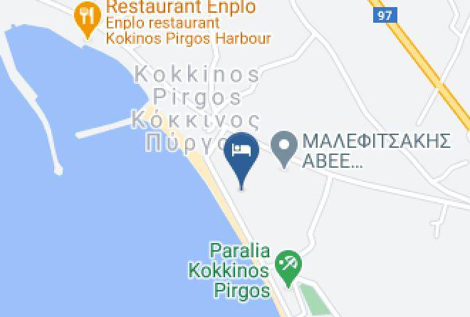 Rodia Beach Suites Map