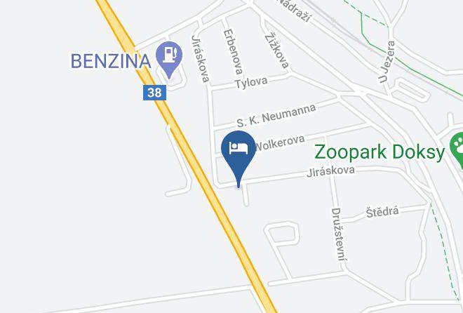Ceska Lipa - Rodinna Chatka Mehes Maps