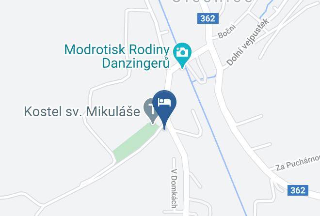 Blansko - Rodinne Ubytovani Na Habesi Maps
