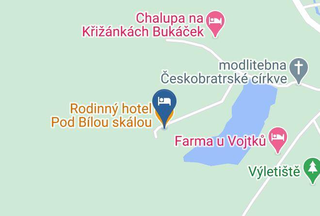 Zdar Nad Sazavou - Rodinny Hotel Pod Bilou Skalou Maps