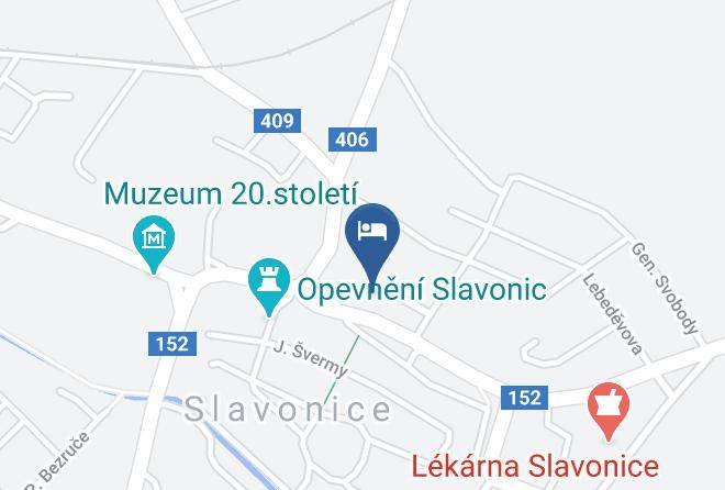 Jindrichuv Hradec - Rodinny Penzion Kunc Maps