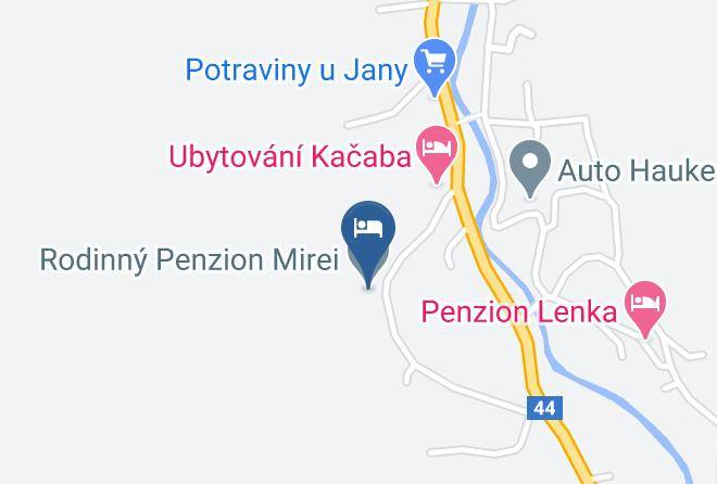 Jesenik - Rodinny Penzion Mirei Maps