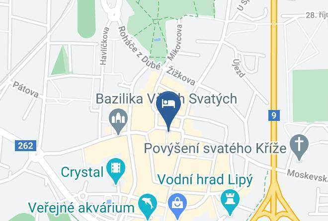 Ceska Lipa - Rodinny Penzion U Madony Maps