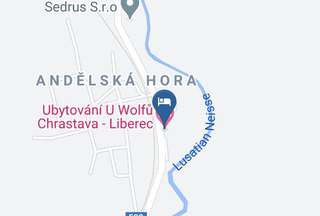 Chrastava - Rodinny Penzion U Wolfu Maps