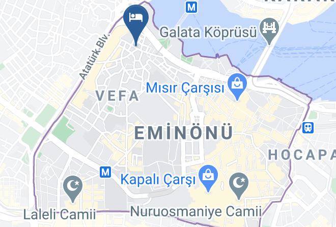 Fatih - Rodion Hotel Maps