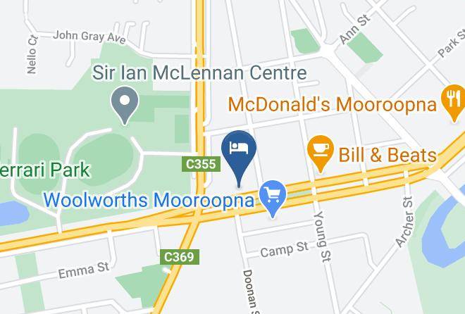Greater Shepparton - Rodney Motor Inn Maps