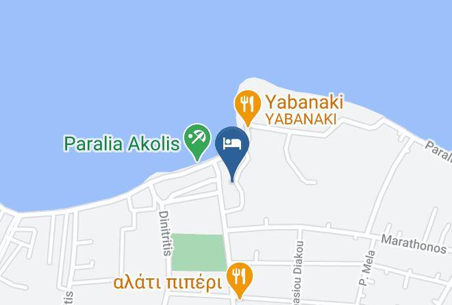 Achaea - Rododafni Bay Residences Maps