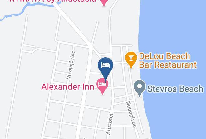 Rodolithos Beach Map