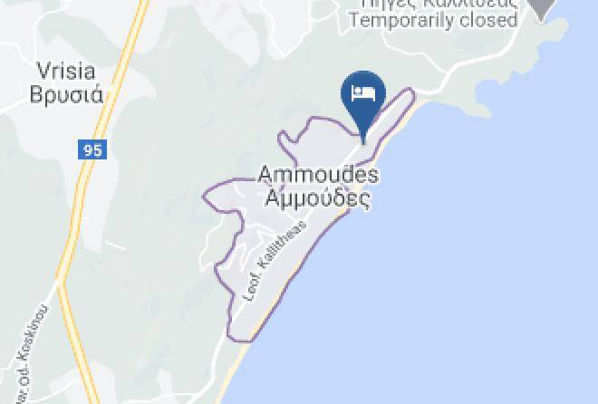 Dodecanese - Rodos Palladium Leisure & Wellness 5 Star Hotel Rhodes Maps
