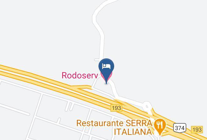 Pardinho - Rodoserv Hotel Maps