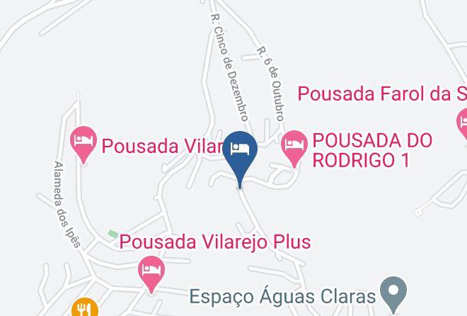 Nova Lima - Pousada Do Rodrigo 2 Maps