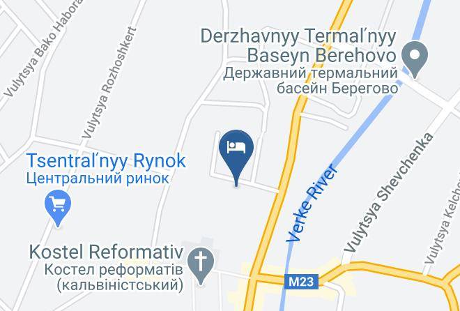 Berehove - Rodynnyy Mayetok Lambert Maps