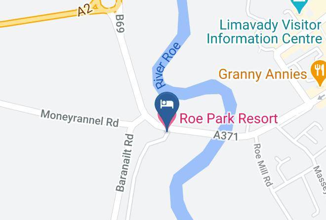 Causeway Coast Glens - Roe Park Resort Maps