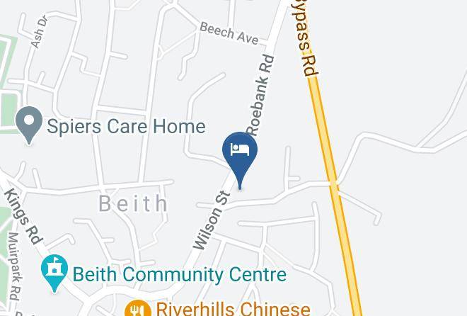North Ayrshire - Roebank Hotel And Wedding Venue Maps