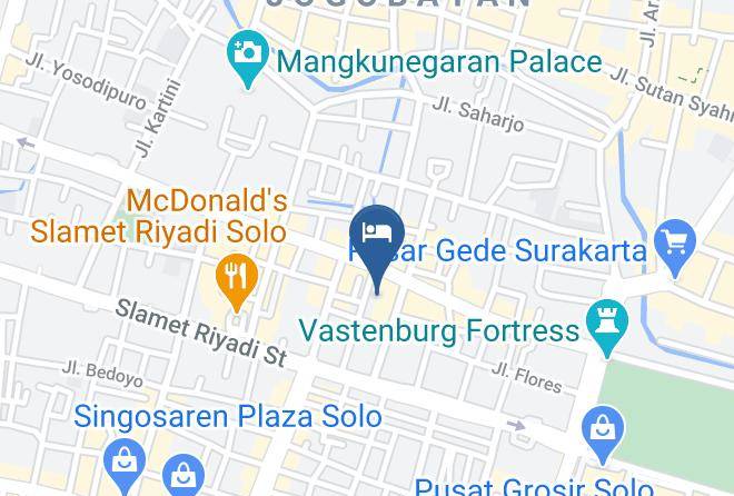 Surakarta - Roemah De' Poenk Maps
