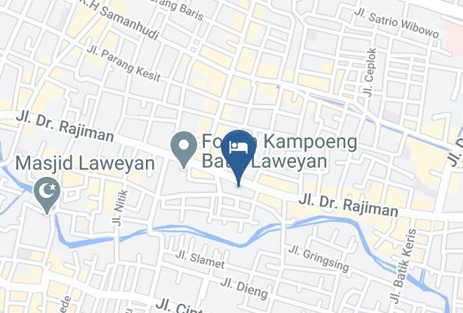 Surakarta - Roemahkoe Heritage Hotel Maps