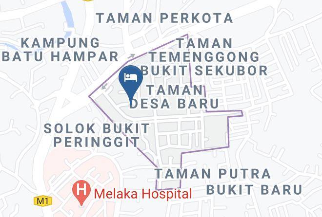 Roemahkoe Holiday Home At Bukit Baru Map