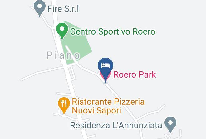 Cuneo - Roero Park Hotel Maps